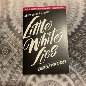 Little white lies by Jennifer Lynn Barnes